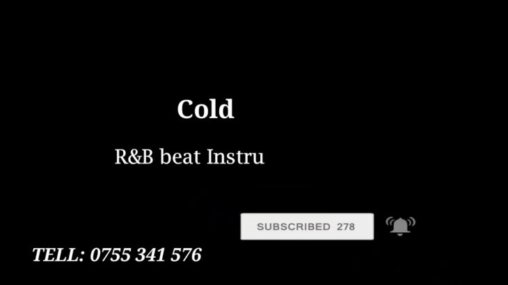 R&B beat Instrumental  Cold Water Prod by Op Beats 2019