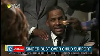 R&B singer R-kelly arrested again after losing it in an interview about assault