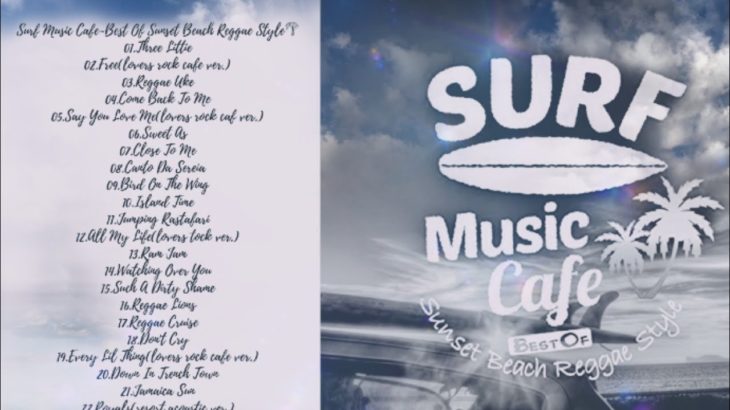 🎧Surf Music Cafe~Best Of Sunset Beach Reggae Style🌴