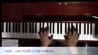 【イントロの作り方】ピアノ jazz piano lesson  how to make intro jazz piano autumn leaves 【edit ver】