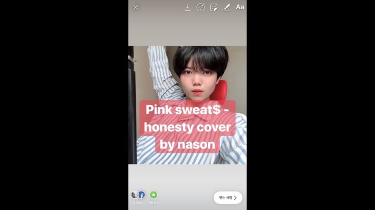 pink sweat$ – honesty (R&B cover NASON) 나선