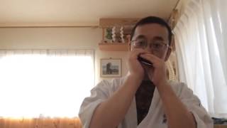 ブルースハープで『星に願いを』を吹いてみた。