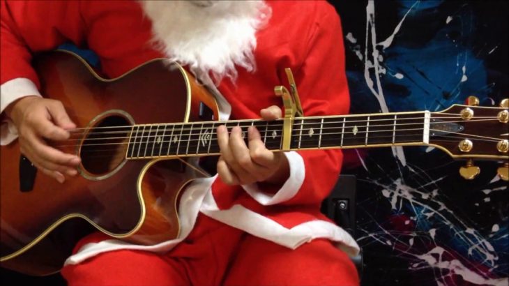 クリスマスソングをかっこよく【ロック＆ブルース風】に弾き語りしてみた！【コード、解説有】【ギター初心者講座】