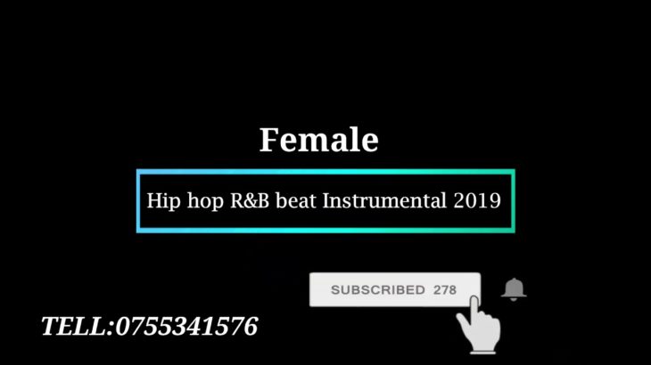 Female Hip hop R&B Instrumental Prod by Op beats 2019