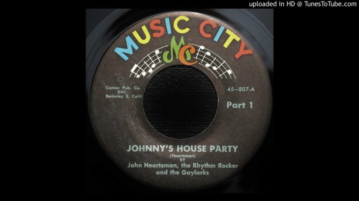 John Heartsman The Rhythm Rocker – Johnny’s House Party Pt. 1 – 1957 R&B Instrumental