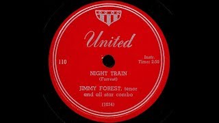 “Night Train” Jimmy Forrest (1952) R&B hit = tenor sax riff Duke Ellington’s “Happy Go Lucky Local”