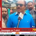 Protest against R&B, PHE Dept at Sartingle Chowk, Bhaderwah