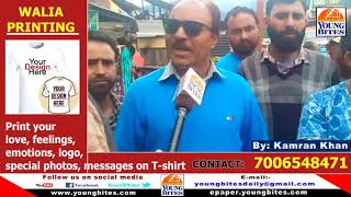 Protest against R&B, PHE Dept at Sartingle Chowk, Bhaderwah