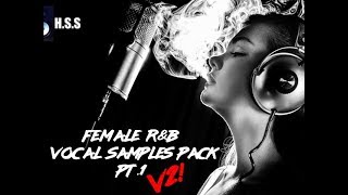 Royalty Free Female R&B Vocal Samples Pack