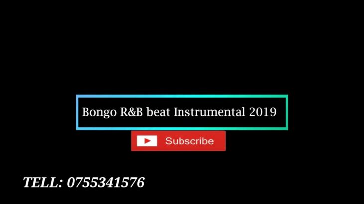 Slow down Bongo R&B beat Instrumental 2019