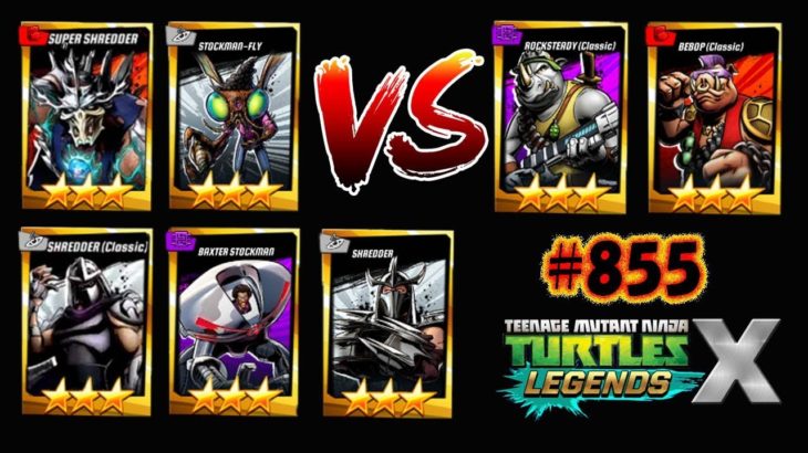 TMNT Legends – Shredders & Stockmans  Vs 1987 R&B #855 (忍者神龟ミュータントタートルズ レジェンズ)