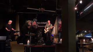 Crazy Joe R&B band playing B.B. Class Road live at Sandnes Bluesklubb