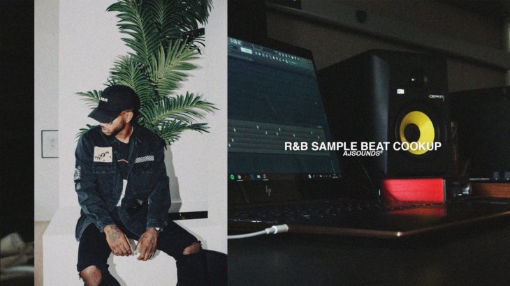 Making a sampled R&B type beat for Bryson Tiller | ajsounds®