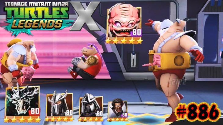 TMNT Legends – Matiasko Gamer Team With 1987 R&B Vs 1987 Krang  #886 (忍者神龟ミュータントタートルズ レジェンズ)