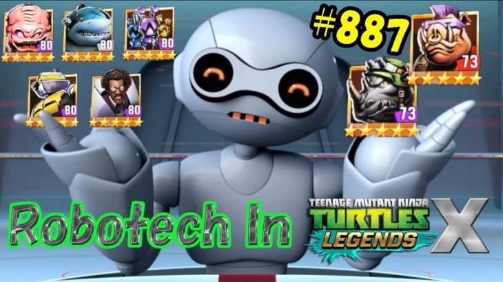 TMNT Legends – Robotic Team VS 1987 R&B #887 (忍者神龟ミュータントタートルズ レジェンズ)