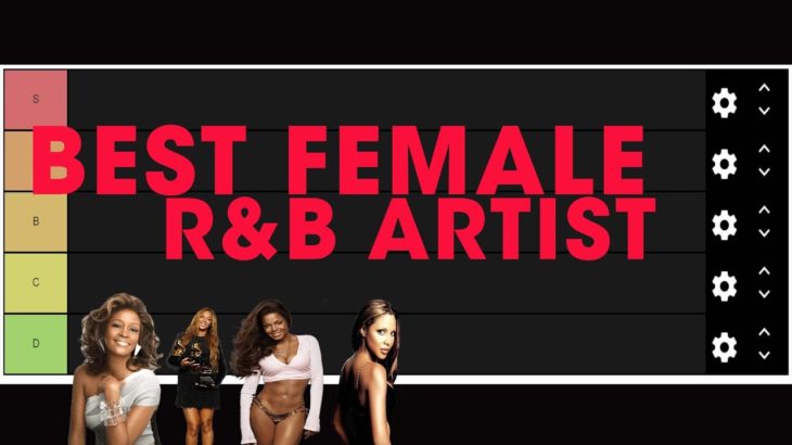 Top 10- RANKING FEMALE R&B SINGERS