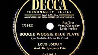 1947 Louis Jordan – Boogie Woogie Blue Plate (#1 R&B hit)