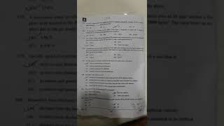 AnswerKey R&B Assistant engineer exam Part_2
