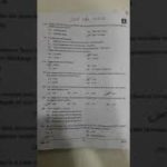 #Answerkey #R&B ASSISTANT ENGINEER EXAM Part_1