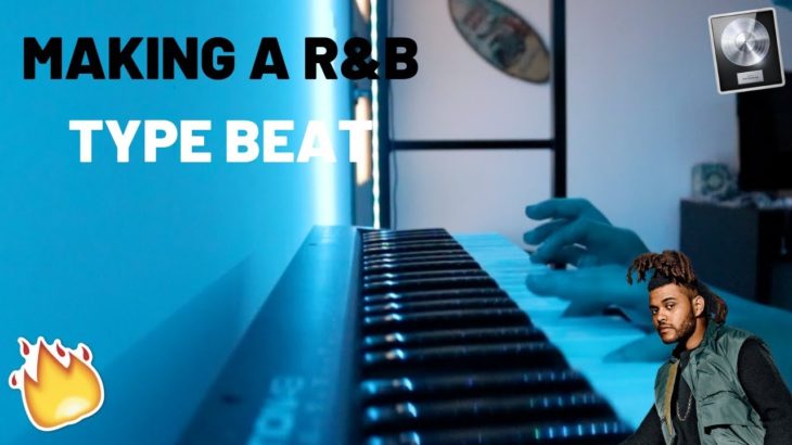 I MADE A R&B BEAT IN LOGIC PRO X!!