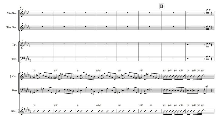[R&B] Sir Duke (Full Arrangement) – Stevie Wonder