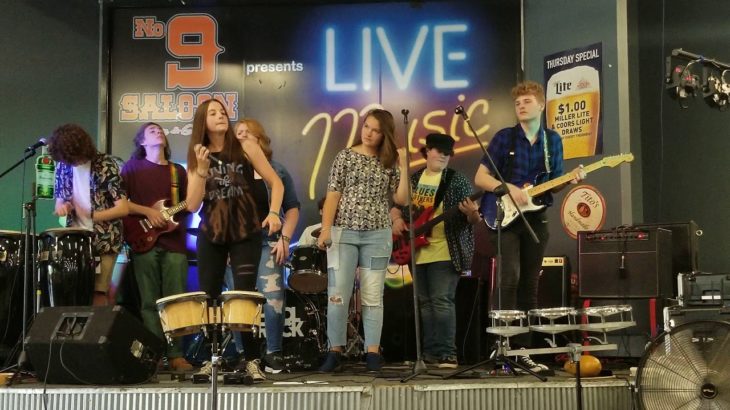 School of Rock Funk and R&B group performance of Tell Me Something Good
