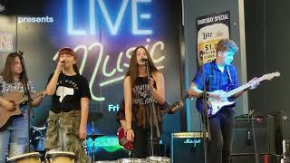 School of Rock Funk and R&B group performance of Waterfalls by TLC