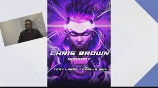 Tampa artists digital designs catch the attention of R&B singer Chris Brown