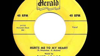 1954 Faye Adams – Hurts Me To My Heart (#1 R&B hit for 5 weeks)
