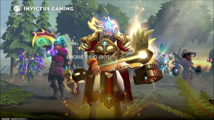 【IG vs Ehome 2】-【R&B直播】老队长解说.TI9.中国区预选赛.淘汰赛.DAY3-2019/07/13