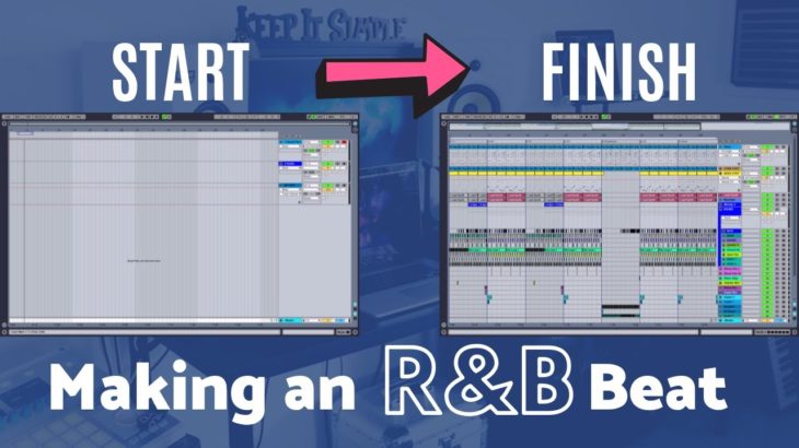 Making a Bouncy R&B Beat From Scratch In a Hotel