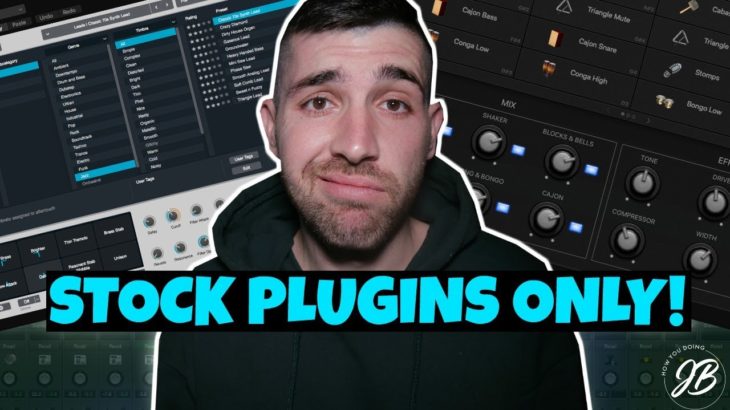 Making a R&B Beat with STOCK PLUGINS | LOGIC PRO X