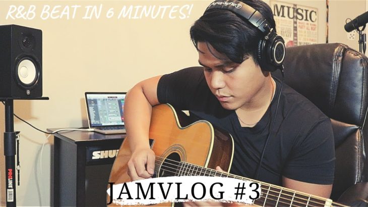 R&B BEAT STEP-BY-STEP IN 6 MINUTES! – JAMVLOG #3