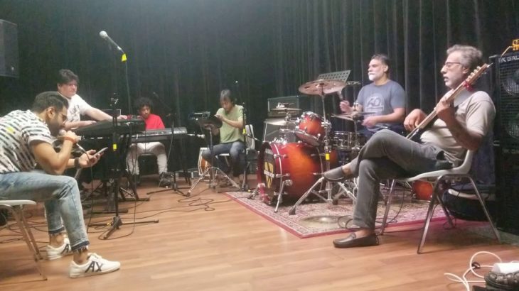 Rehearsal with Sreeram Bollywood Singer for his Concert in toronto with R&B United Band(2)