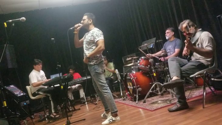 Rehearsal with Sreeram Bollywood Singer for his Concert in toronto with R&B United Band(4)