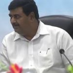 Hon’ble R&B MIN  in C M VOLLEY BALL tournment meeting at collectorat Srikakulam on dt;03-08-2019.