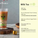 R&B 巡茶 MENU: Milk Tea