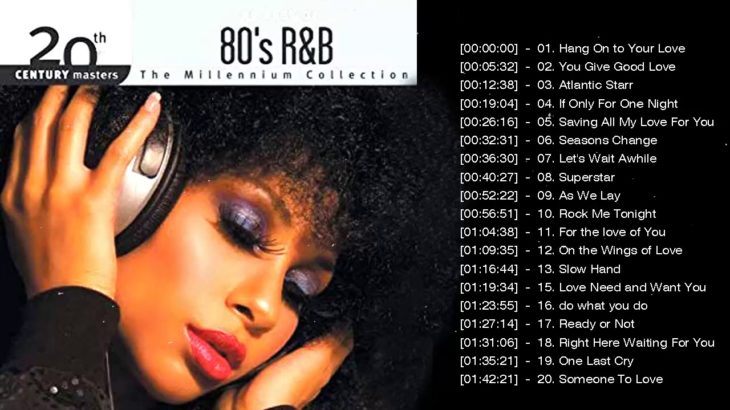 R&B Music Hits Of The 80’s – Top 20 Best R&B Love Songs Of All Time