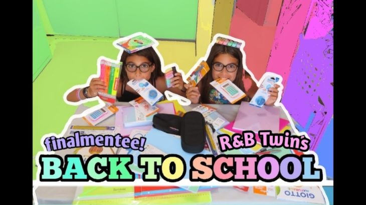 Back to School gemelle 2019-20 || R&B Twins