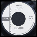 H.B. Barnum – So What – 1964 R&B Instrumental