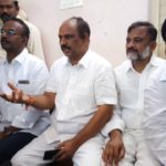 Minister Sankar Narayana press meet at Kadiri R&B Guest House