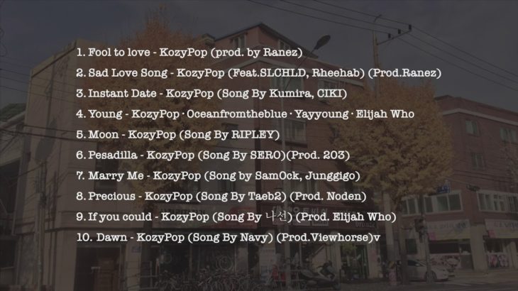 🌦Seoul Vibes ; part 1 ; KozyPop ; R&B