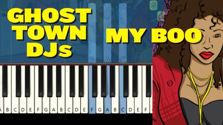 Ghost Town Dj’s – “My Boo” (90’s R&B) [Piano Tutorial] (Synthesia)