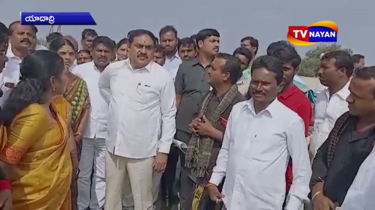 యాదాద్రి జిల్లా, మూట కొండూరు r&b మార్గంలో  //25.11.2019//TV NAYAN NEWS//