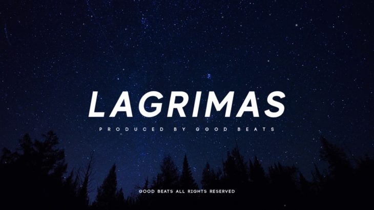 Lagrimas –  Pista Instrumental Trap Romántico Lento | Beat Trap R&B Emotional | 2019