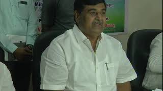 6 .11. 2019 HON’BLE R&B MINISTER PRESSMEET AT KAKINADA,E.G.DT