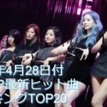 2019年4月28日付K-POP最新ヒット曲ランキングTOP20