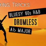 Bluesy 60s R&B Backing Track in Ab Major | Drumless | 100 BPM