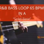 R&B Bass Loop in A 65 BPM – Solid base – OneMillionLoops