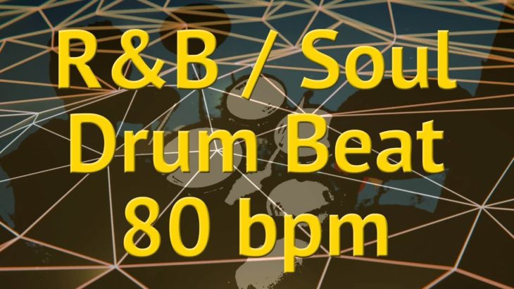 R&B Drum Beat 80bpm – Backing Track – JB Songwriter Drum Tracks